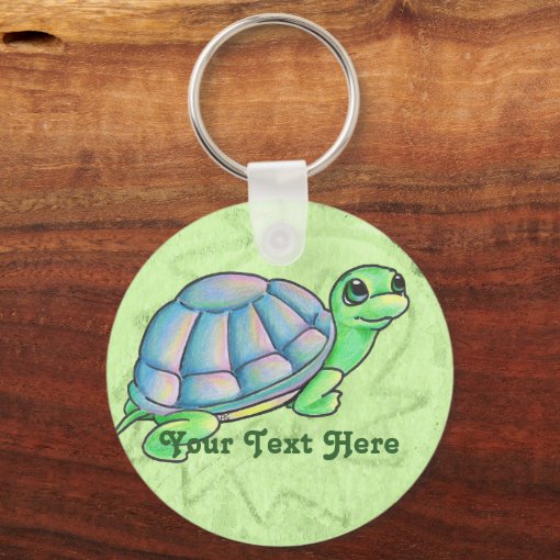 Turtle Keychain | Zazzle