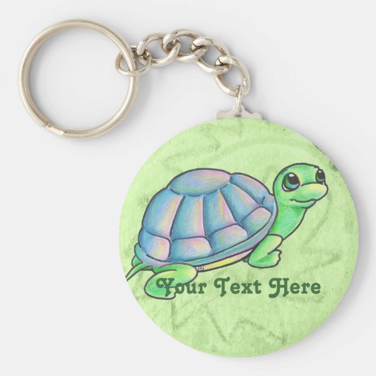 stuffed turtle keychain