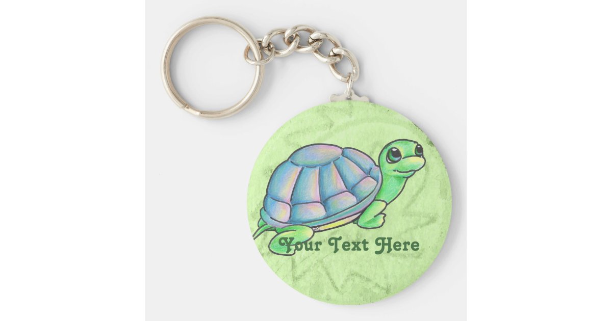 Turtle Keychain | Zazzle.com