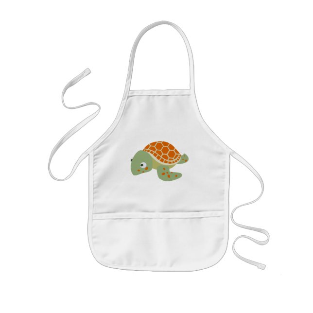 Turtle Kids' Apron (Front)