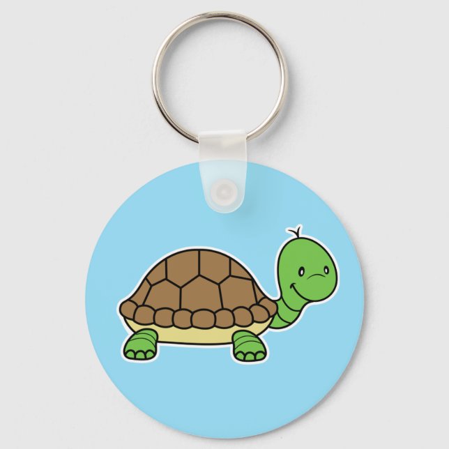 Turtle kjeychain keychain (Front)