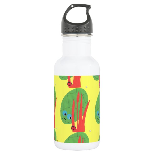 TURTLE & LADYBUG WATER BOTTLE (Front)