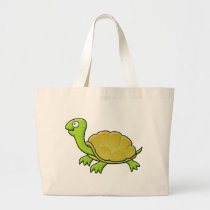 Turtle Large Tote Bag