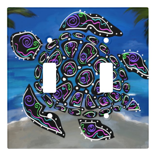 Turtle Light Switch Cover (Front)