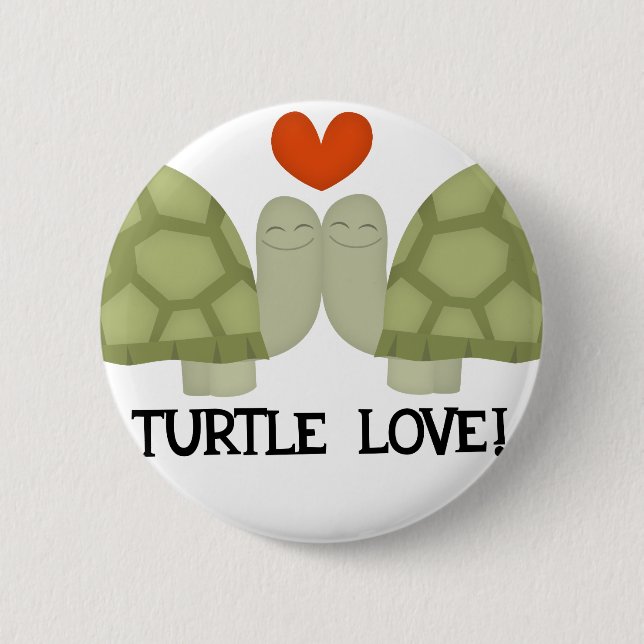 Turtle love button (Front)