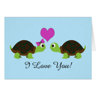 Turtle Valentine Cards - Greeting & Photo Cards | Zazzle