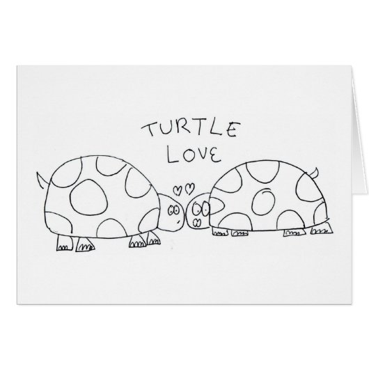 Turtle Love Cards (Front Horizontal)