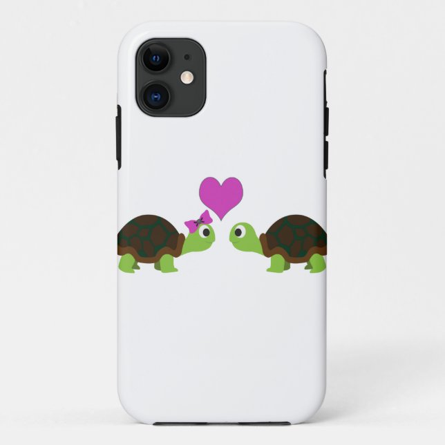 Turtle Love Case-Mate iPhone Case (Back)