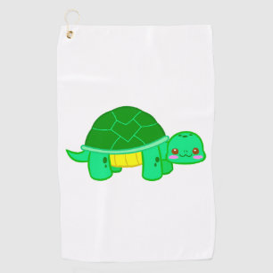 Turtle Love Cute Animal Golf Towel