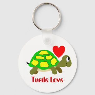 Turtle Love Keychain