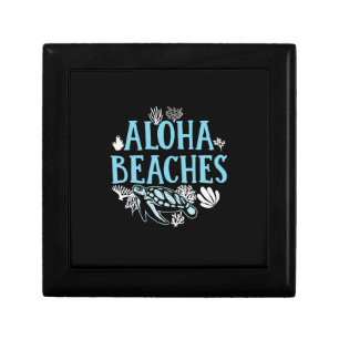 Turtle Lover Aloha Beaches Gift Box