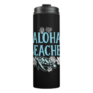Turtle Lover Aloha Beaches Thermal Tumbler