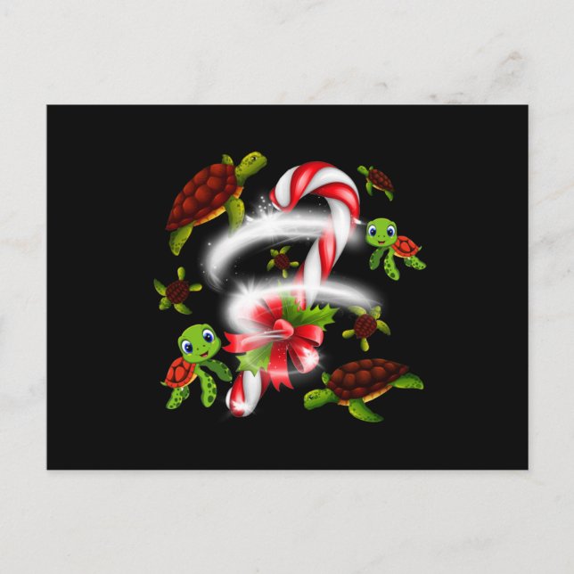 Turtle Lover | Just A Girl Who Loves Turtles Postcard (Front)