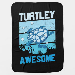 Turtle Lover   Turtley Awesome Baby Blanket