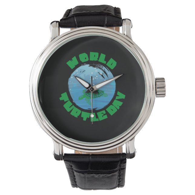 Turtle Lover | World Turtle Day Watch (Front)