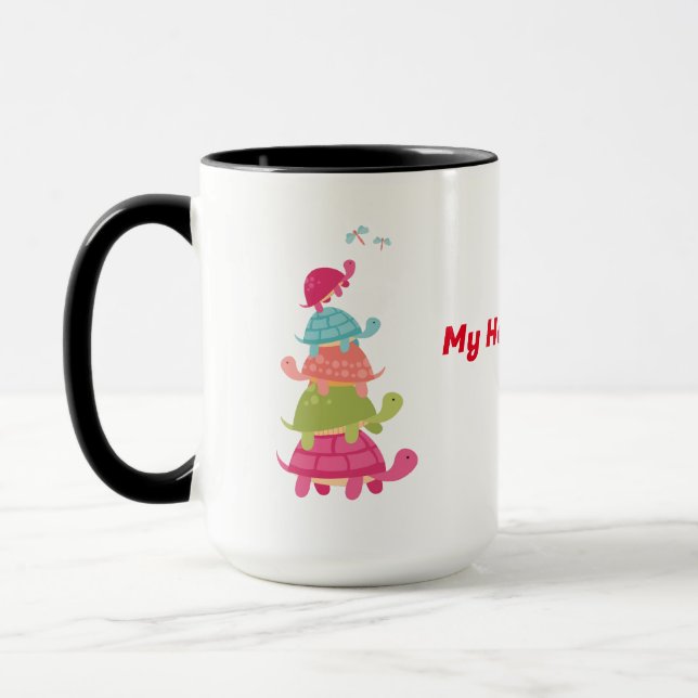 Turtle Lovers Delight Mug (Left)