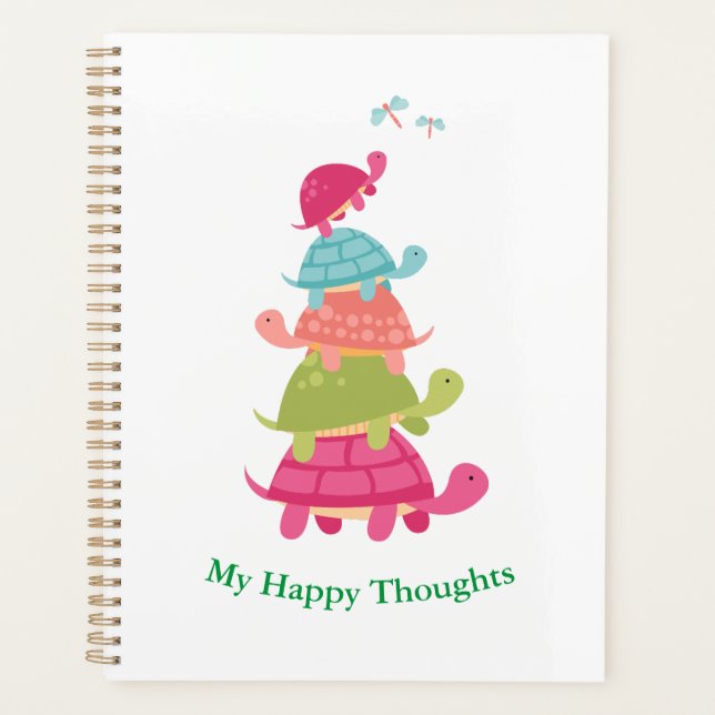 Turtle Lovers Delight Notebook (Front)