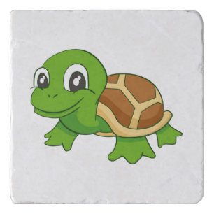 Turtle Marble Stone Trivet