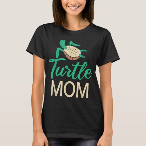 Turtle Mom Cute Sea Turtle Lover T_Shirt