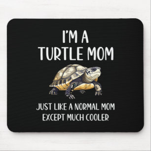 Turtle Mom Definition Funny Turtle Animals Lover M Mouse Pad
