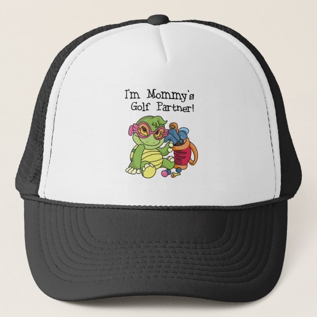 Turtle Mommy's Golf Partner Trucker Hat (Front)