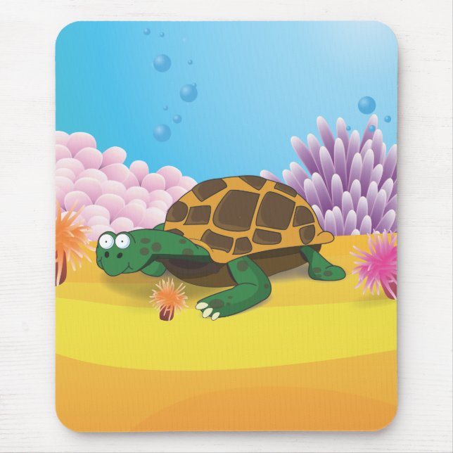 Turtle Mouse Pad (Front)