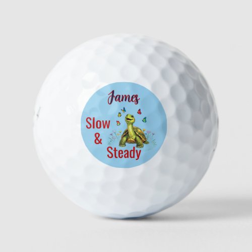 Turtle  -Name/ Initial  Golf Balls