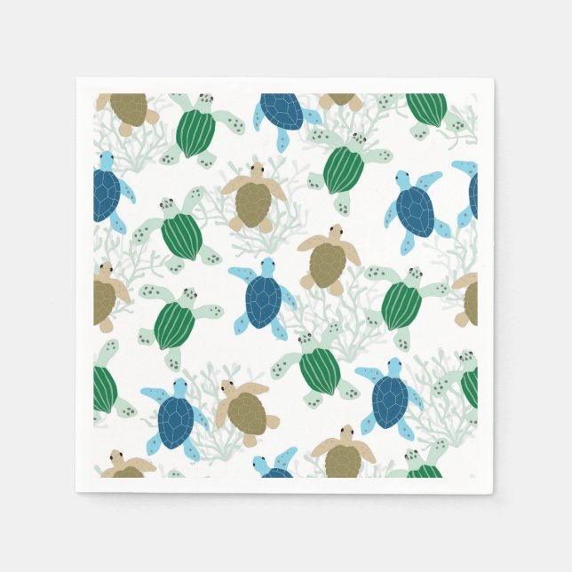 Turtle  napkins (Front)