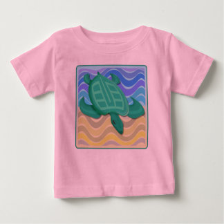 Turtle On Beach Infant T-Shirt