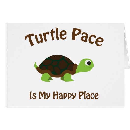 Turtle Pace Cards (Front Horizontal)