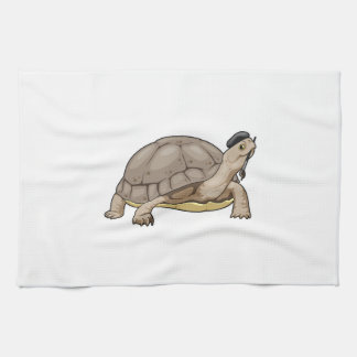 Turtle Painter Paint brush Kitchen Towel