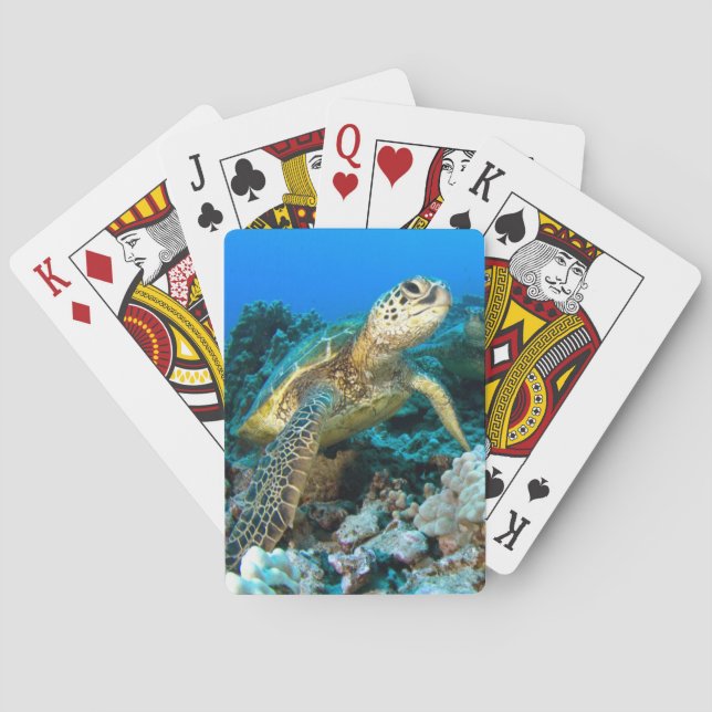 Turtle Pair Poker Cards (Back)