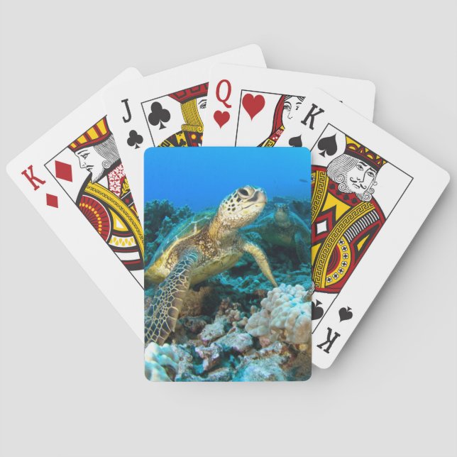 Turtle Pair Poker Cards (Back)