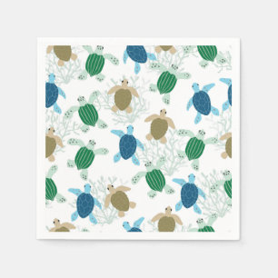 Turtle Paper Napkins