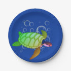 Turtle Paper Plates