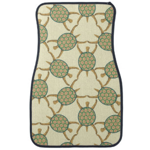 Turtle pattern car mat