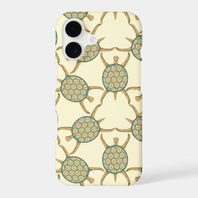 Turtle pattern iphone case (Back)