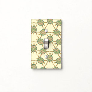 Turtle pattern light switch cover