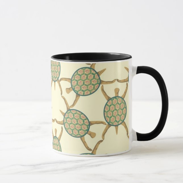 Turtle pattern mug (Right)