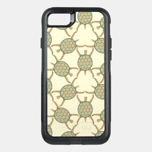 Turtle pattern otterbox iPhone case (Back)