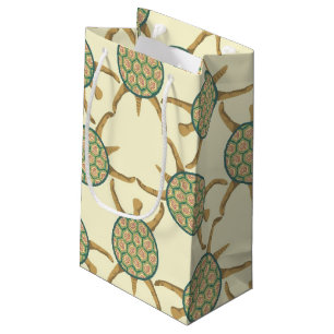 Turtle pattern small gift bag