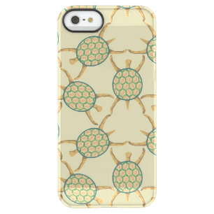 Turtle pattern permafrost iPhone SE/5/5s case