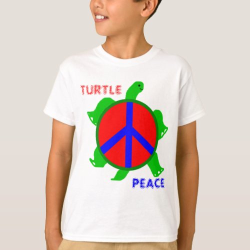 Turtle Peace Kids' T-Shirt