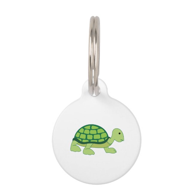 Turtle Pet ID Tag (Front)