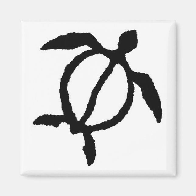 Turtle petroglyph  magnet (Front)