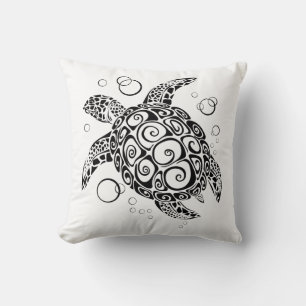Turtle Pillow, Save the Turtles, Sea Turtle Throw Pillow