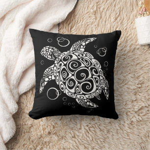 Turtle Pillows, Surfer Life, Beach Lover, Turtle Throw Pillow
