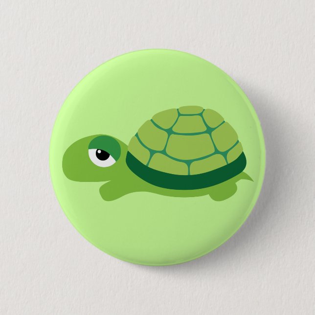 turtle pinback button (Front)