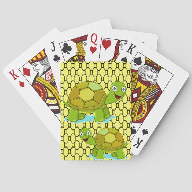 Turtle Playing Card Deck (Back)