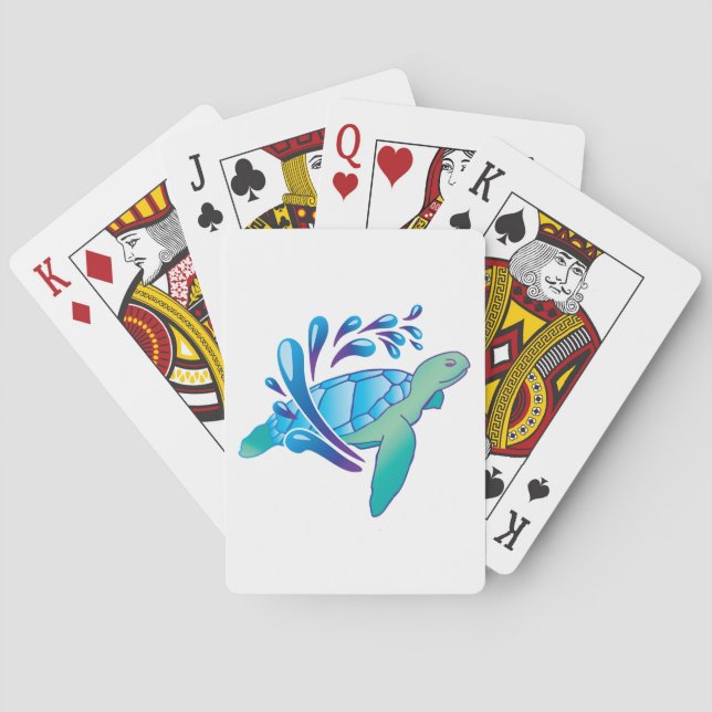 Turtle Poker Cards (Back)